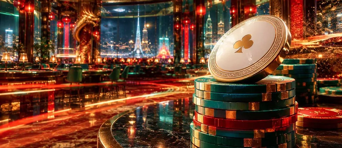 Ilustrasi casino chips and casino dealer — panduan Turnover Slot Lentera4d