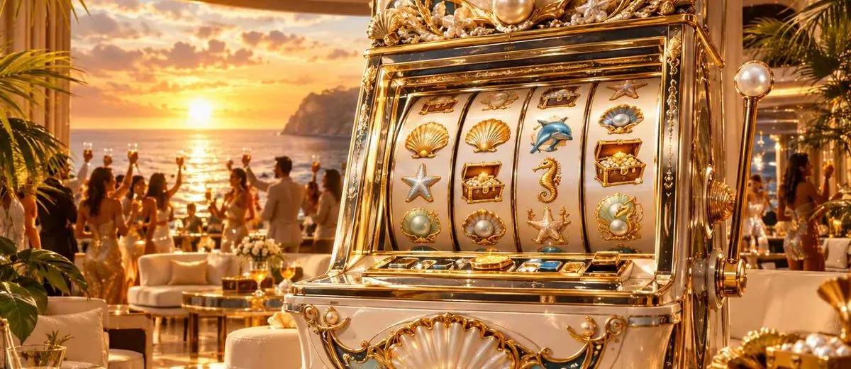 Ilustrasi slot machine and golden casino — panduan Lentera4d Link Alternatif Lentera4d