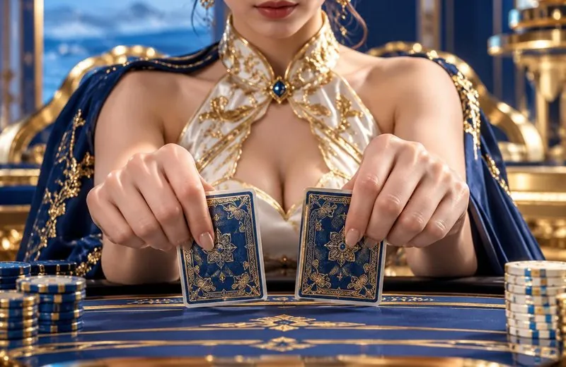 Playing cards and baccarat table dalam konteks Turnover Slot Lentera4d