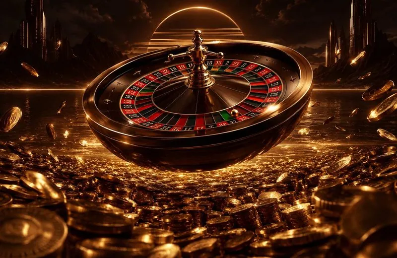Roulette table and golden casino dalam konteks Depo 20 Bonus 20 Lentera4d