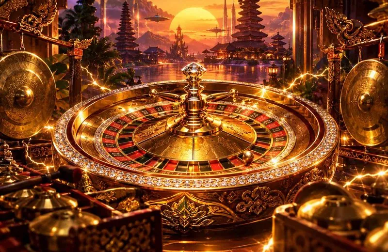 Roulette table and golden casino dalam konteks Slot Bonus 100 Lentera4d